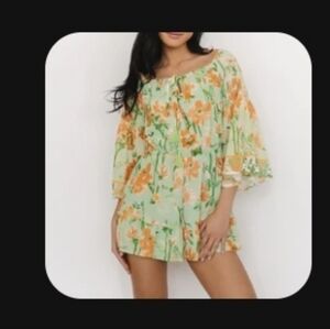 Arnav Romper Sage Floral
